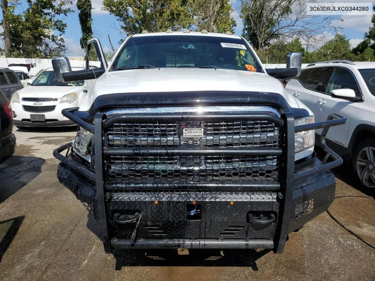 2012 Dodge Ram 3500 Laramie VIN: 3C63DRJLXCG344280 Lot: 70202654