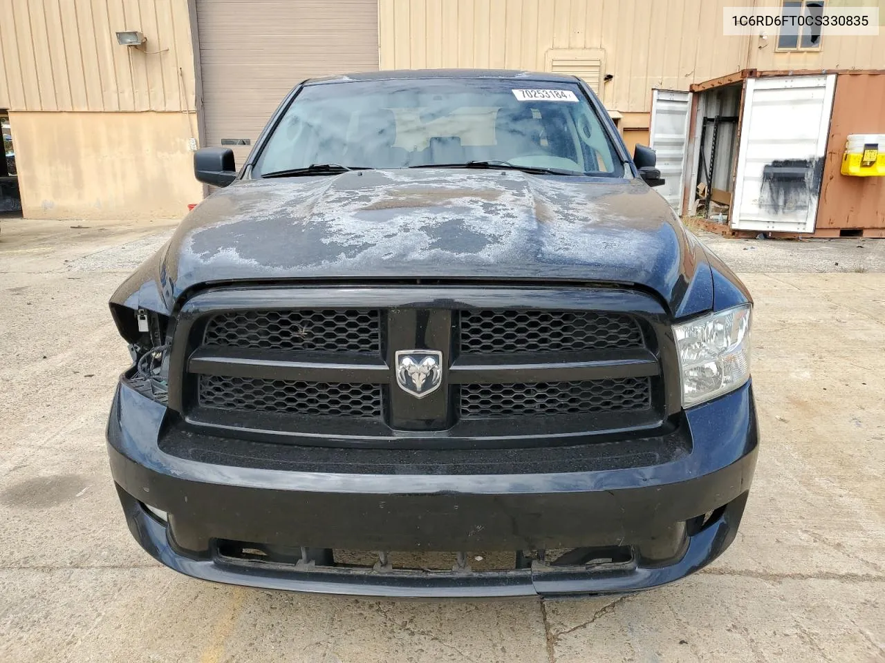 2012 Dodge Ram 1500 St VIN: 1C6RD6FT0CS330835 Lot: 70253184