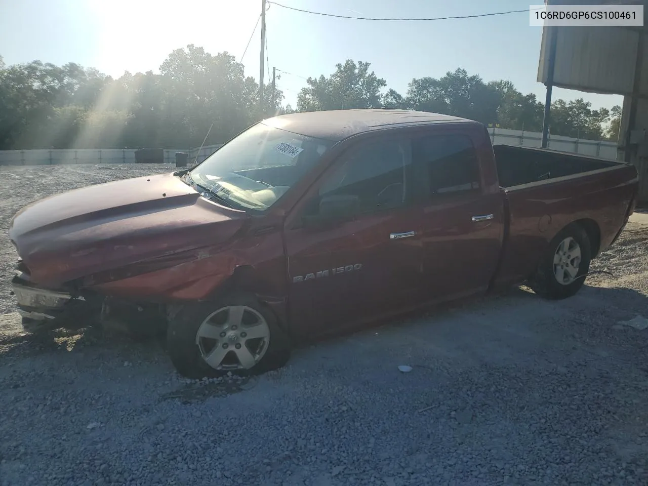 2012 Dodge Ram 1500 Slt VIN: 1C6RD6GP6CS100461 Lot: 70300164