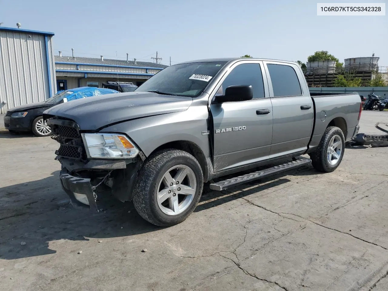 2012 Dodge Ram 1500 St VIN: 1C6RD7KT5CS342328 Lot: 70328024