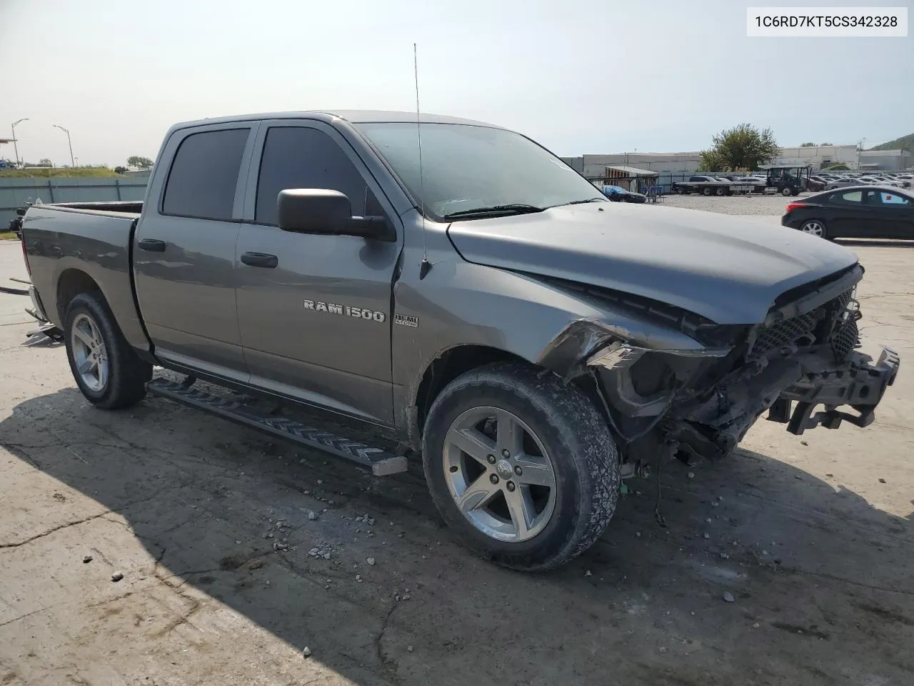 1C6RD7KT5CS342328 2012 Dodge Ram 1500 St