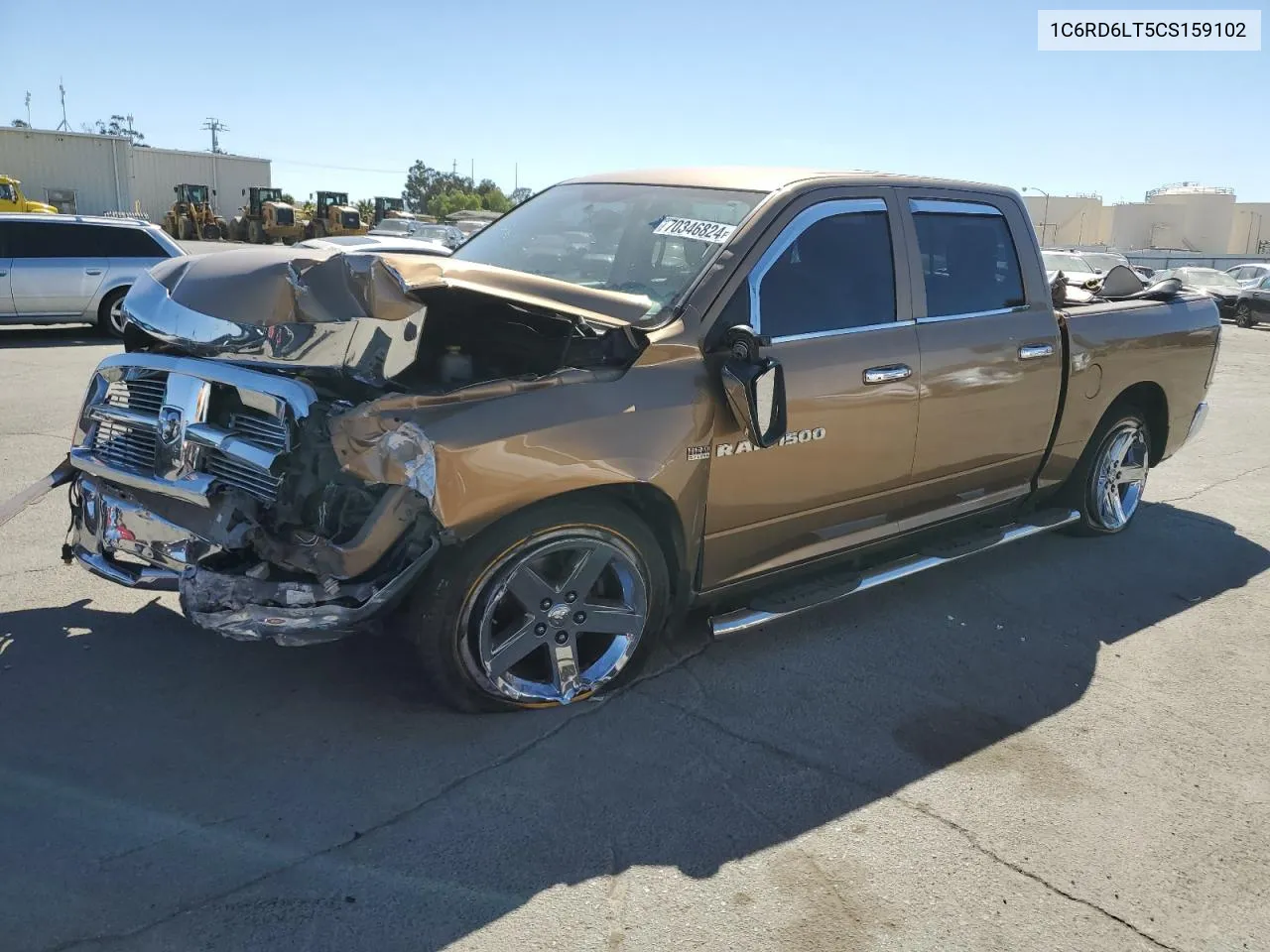 2012 Dodge Ram 1500 Slt VIN: 1C6RD6LT5CS159102 Lot: 70346824