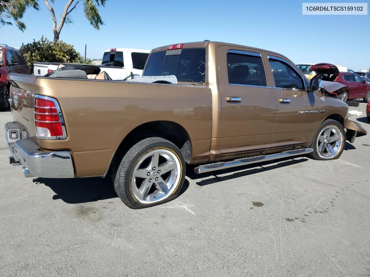 2012 Dodge Ram 1500 Slt VIN: 1C6RD6LT5CS159102 Lot: 70346824