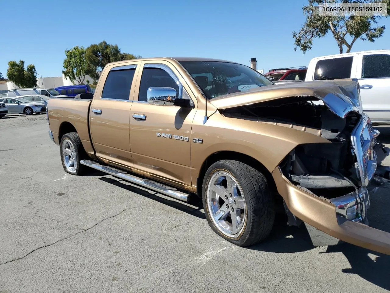 2012 Dodge Ram 1500 Slt VIN: 1C6RD6LT5CS159102 Lot: 70346824