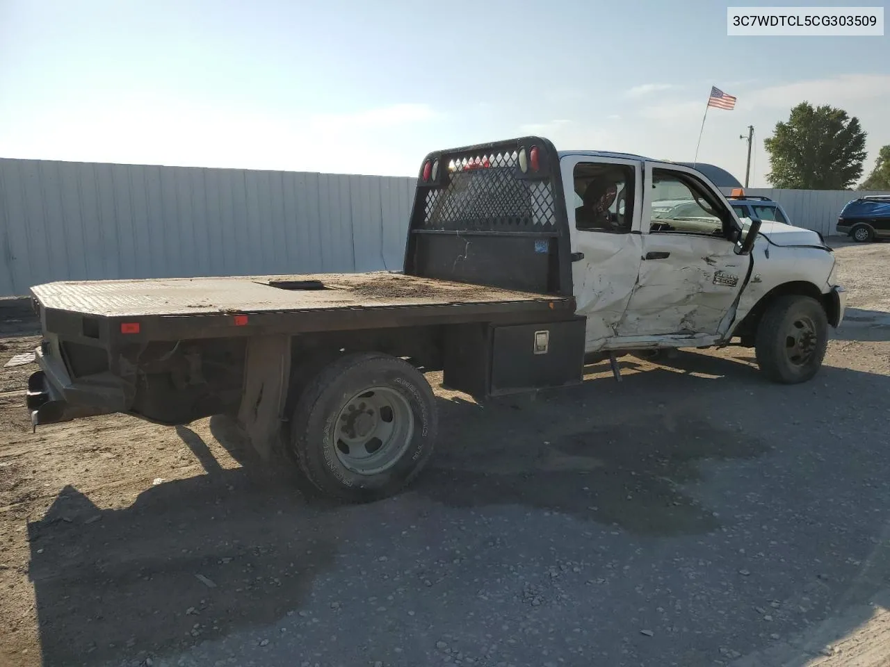 2012 Dodge Ram 3500 St VIN: 3C7WDTCL5CG303509 Lot: 70400124