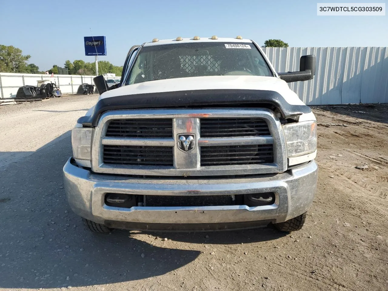 2012 Dodge Ram 3500 St VIN: 3C7WDTCL5CG303509 Lot: 70400124