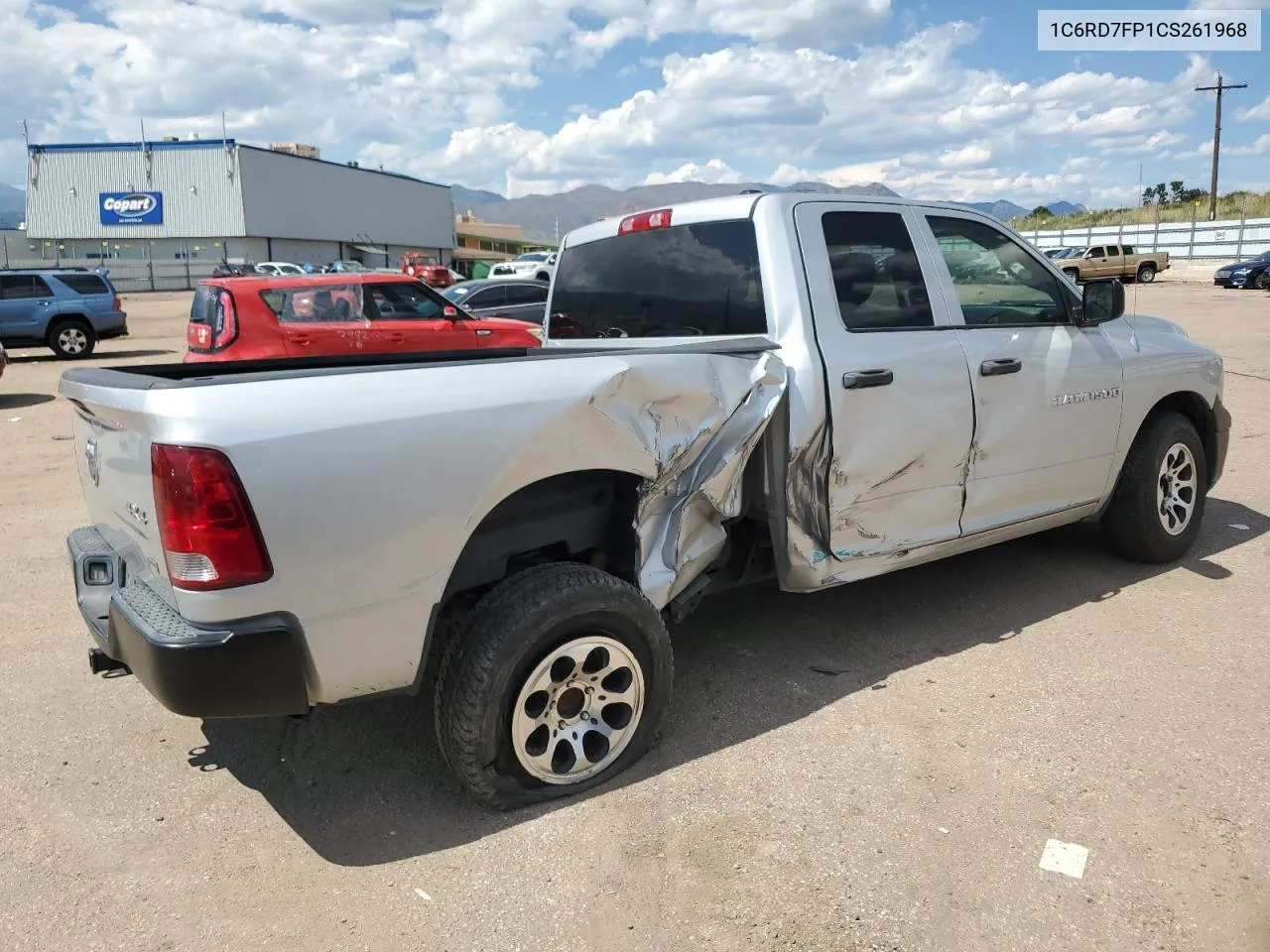 2012 Dodge Ram 1500 St VIN: 1C6RD7FP1CS261968 Lot: 70478274