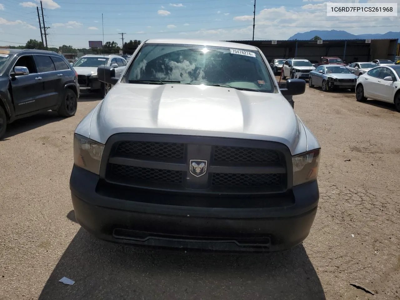 2012 Dodge Ram 1500 St VIN: 1C6RD7FP1CS261968 Lot: 70478274