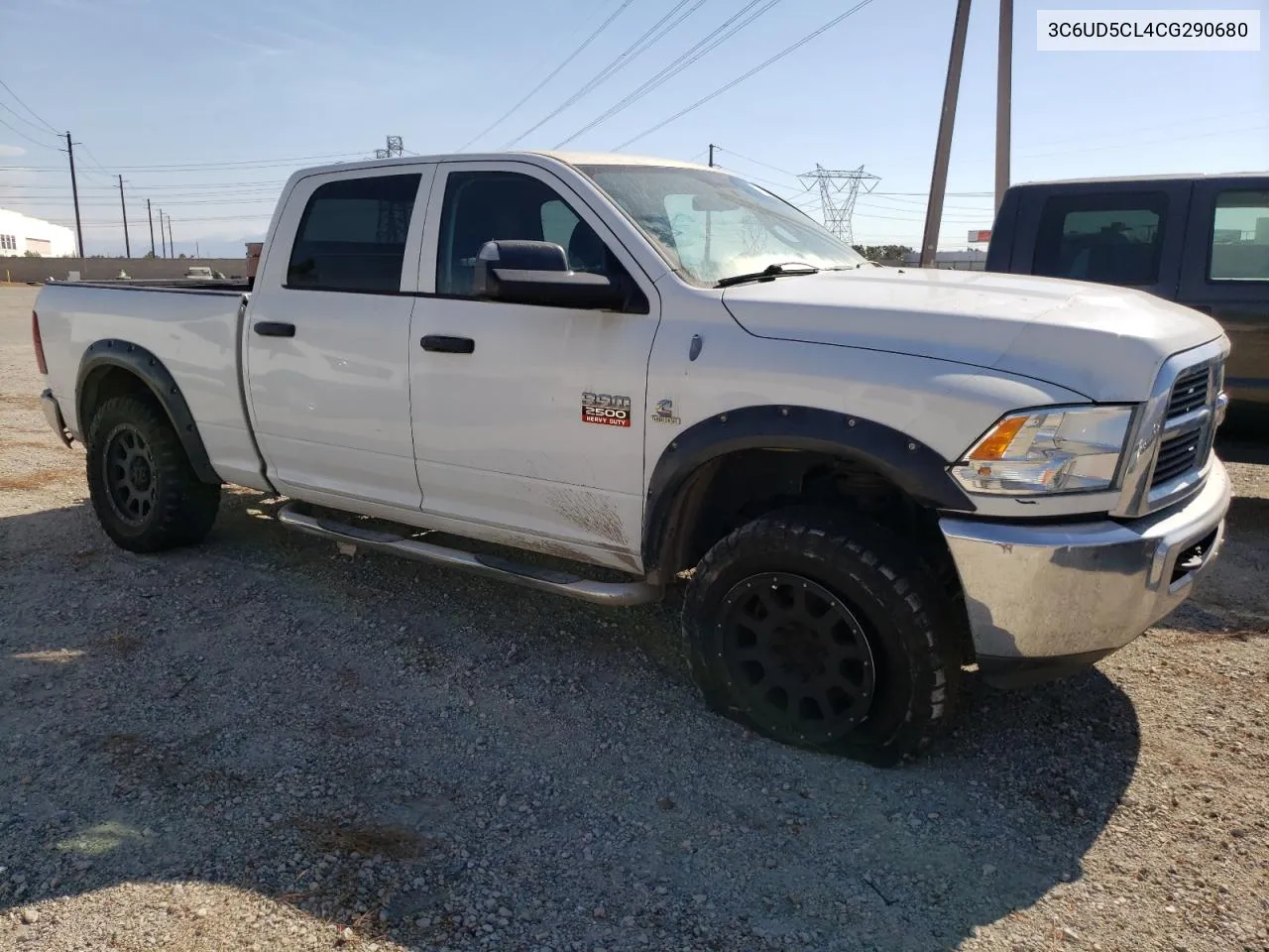 2012 Dodge Ram 2500 St VIN: 3C6UD5CL4CG290680 Lot: 70618894