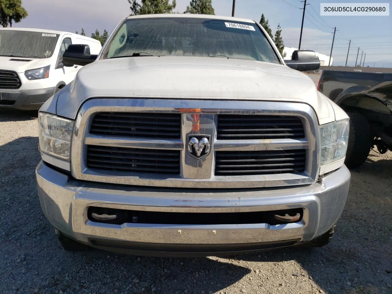 2012 Dodge Ram 2500 St VIN: 3C6UD5CL4CG290680 Lot: 70618894