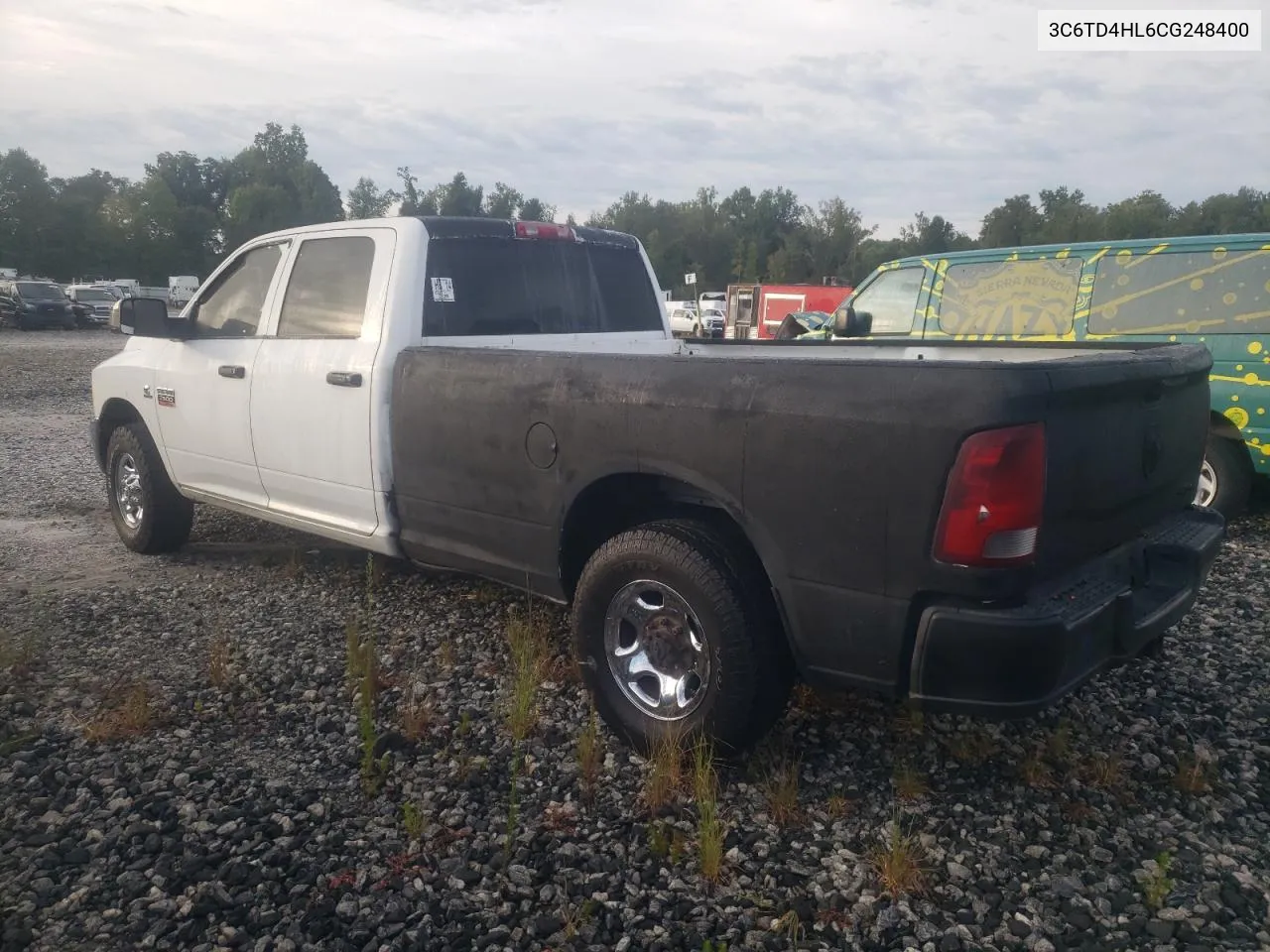 2012 Dodge Ram 2500 St VIN: 3C6TD4HL6CG248400 Lot: 70622414