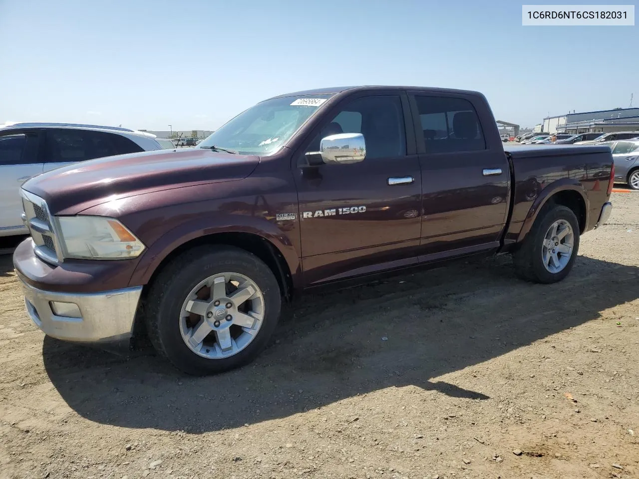 2012 Dodge Ram 1500 Laramie VIN: 1C6RD6NT6CS182031 Lot: 70695864