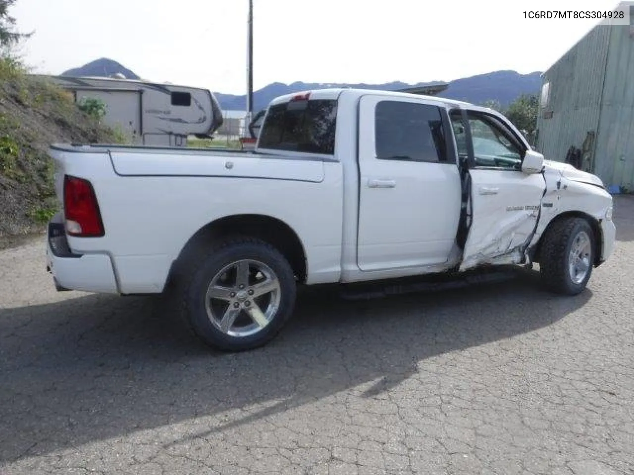 2012 Dodge Ram 1500 Sport VIN: 1C6RD7MT8CS304928 Lot: 70850684