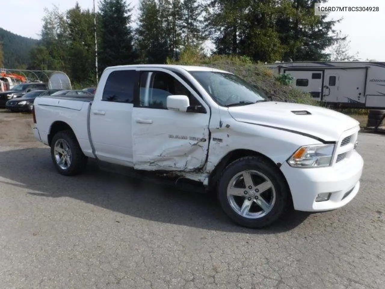 2012 Dodge Ram 1500 Sport VIN: 1C6RD7MT8CS304928 Lot: 70850684