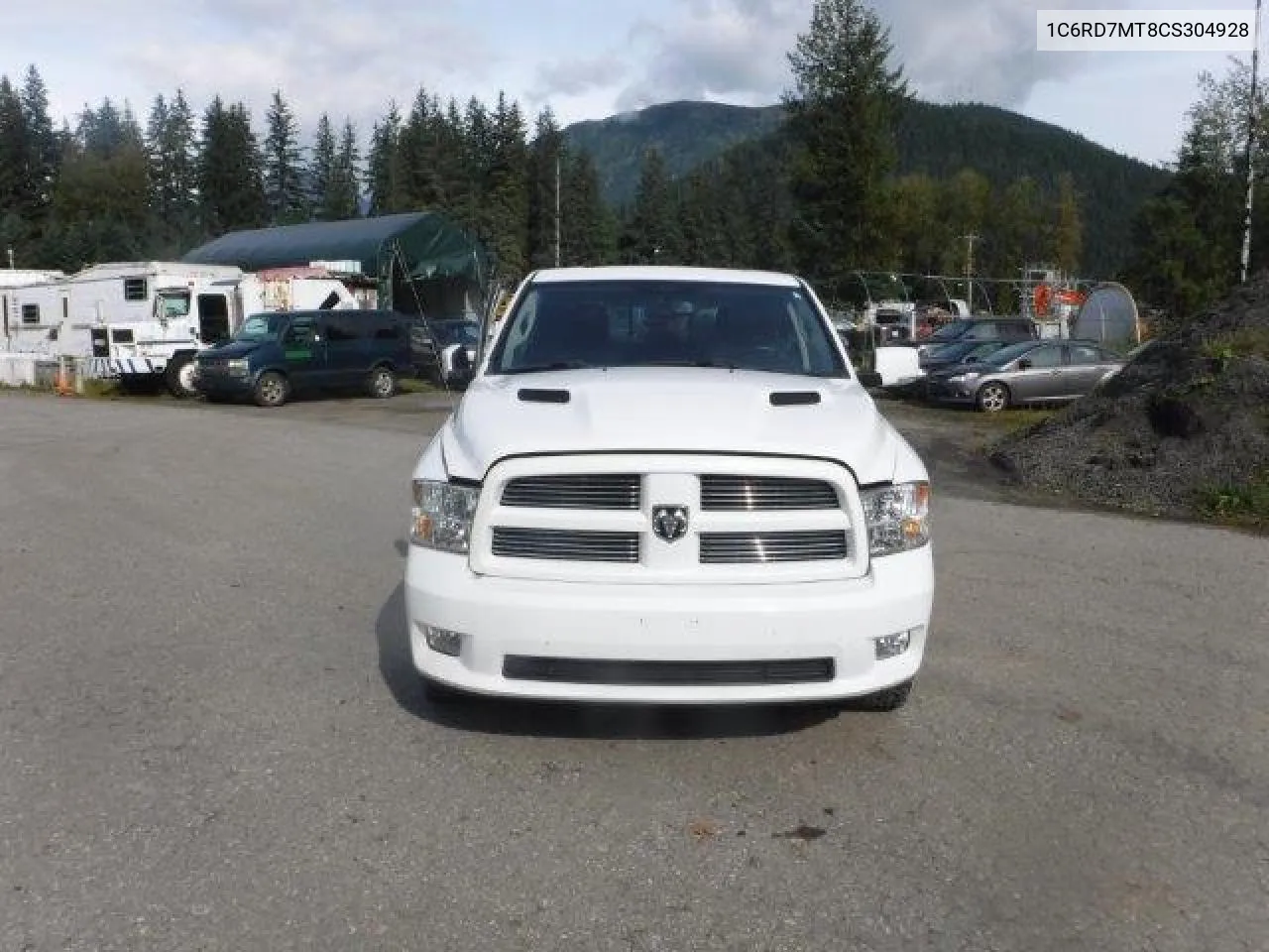 2012 Dodge Ram 1500 Sport VIN: 1C6RD7MT8CS304928 Lot: 70850684