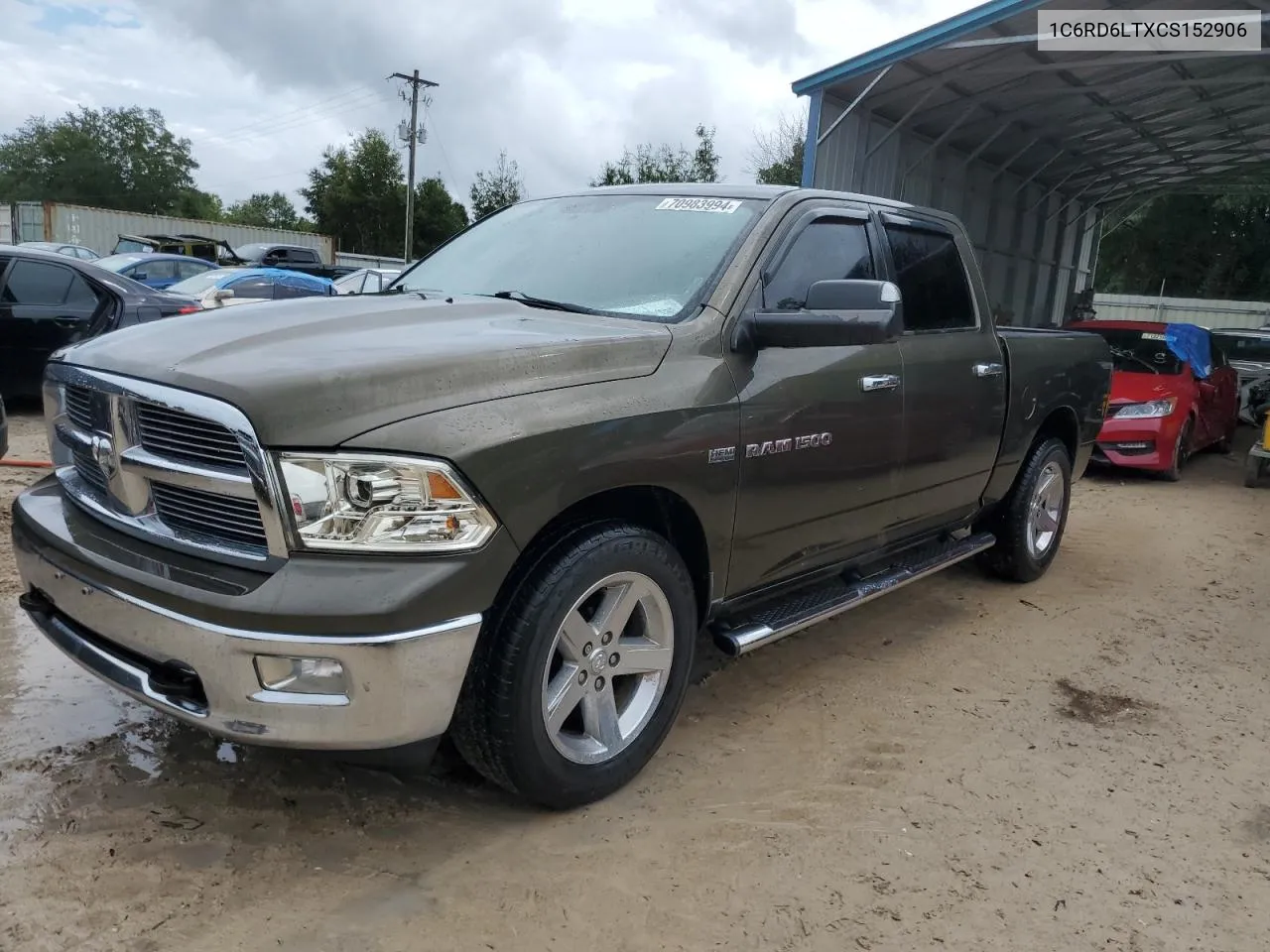 1C6RD6LTXCS152906 2012 Dodge Ram 1500 Slt