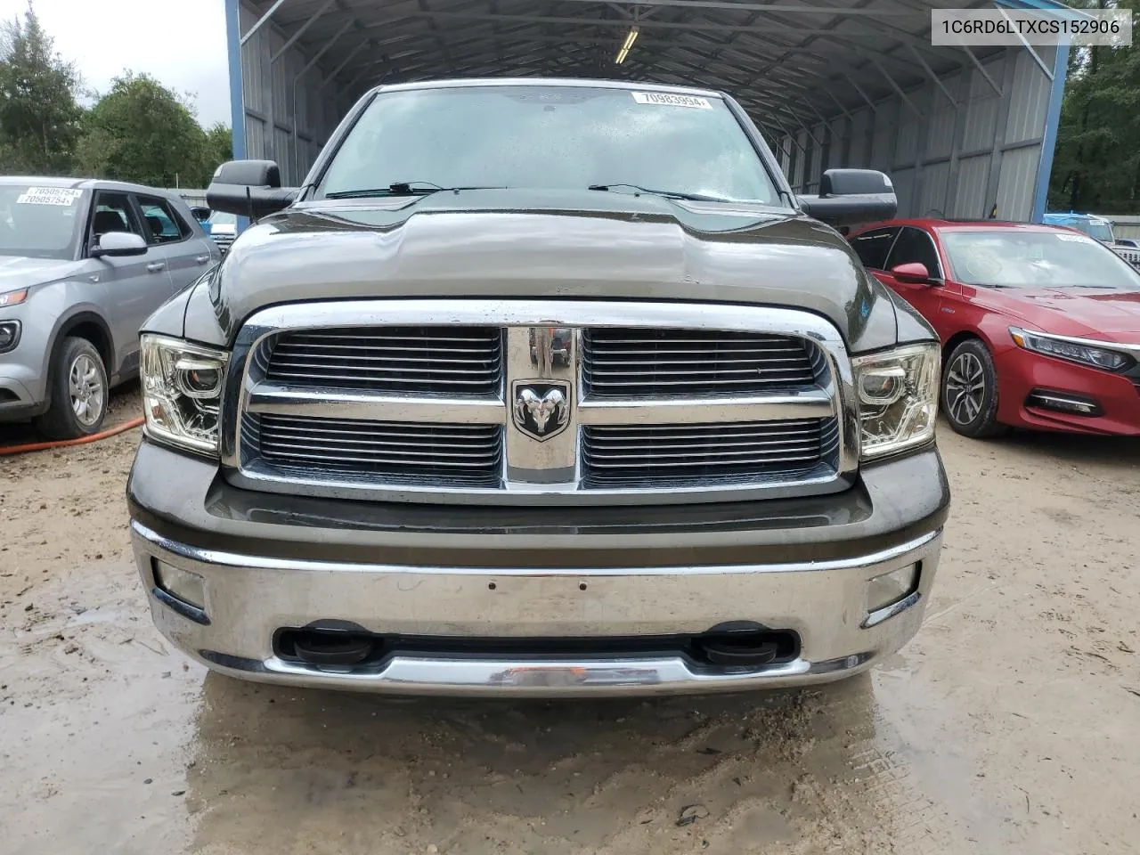 2012 Dodge Ram 1500 Slt VIN: 1C6RD6LTXCS152906 Lot: 70983994