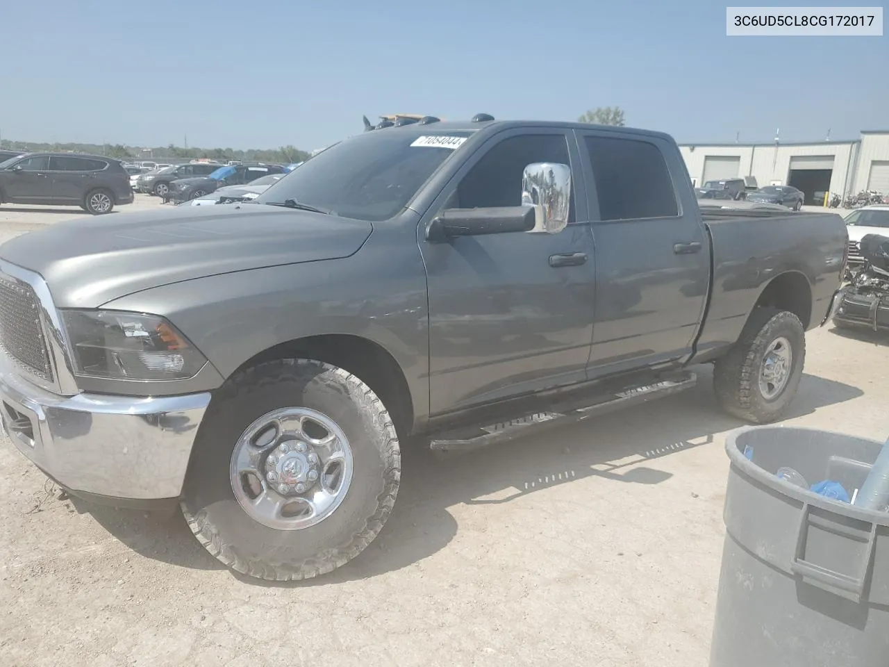 2012 Dodge Ram 2500 St VIN: 3C6UD5CL8CG172017 Lot: 71054044