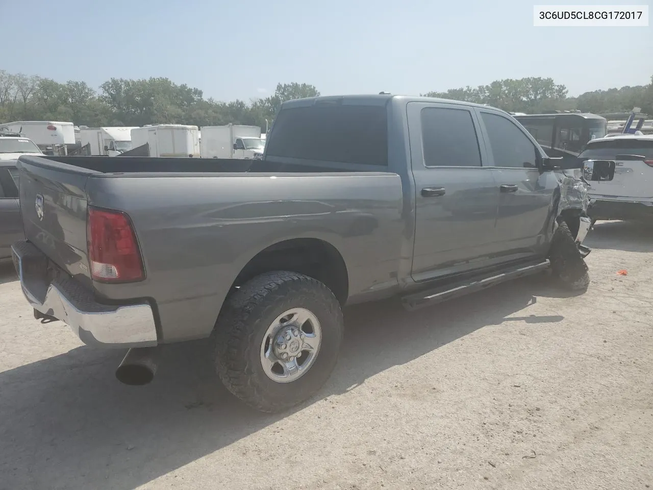 2012 Dodge Ram 2500 St VIN: 3C6UD5CL8CG172017 Lot: 71054044