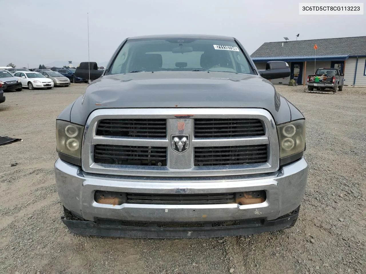 2012 Dodge Ram 2500 St VIN: 3C6TD5CT8CG113223 Lot: 71110734