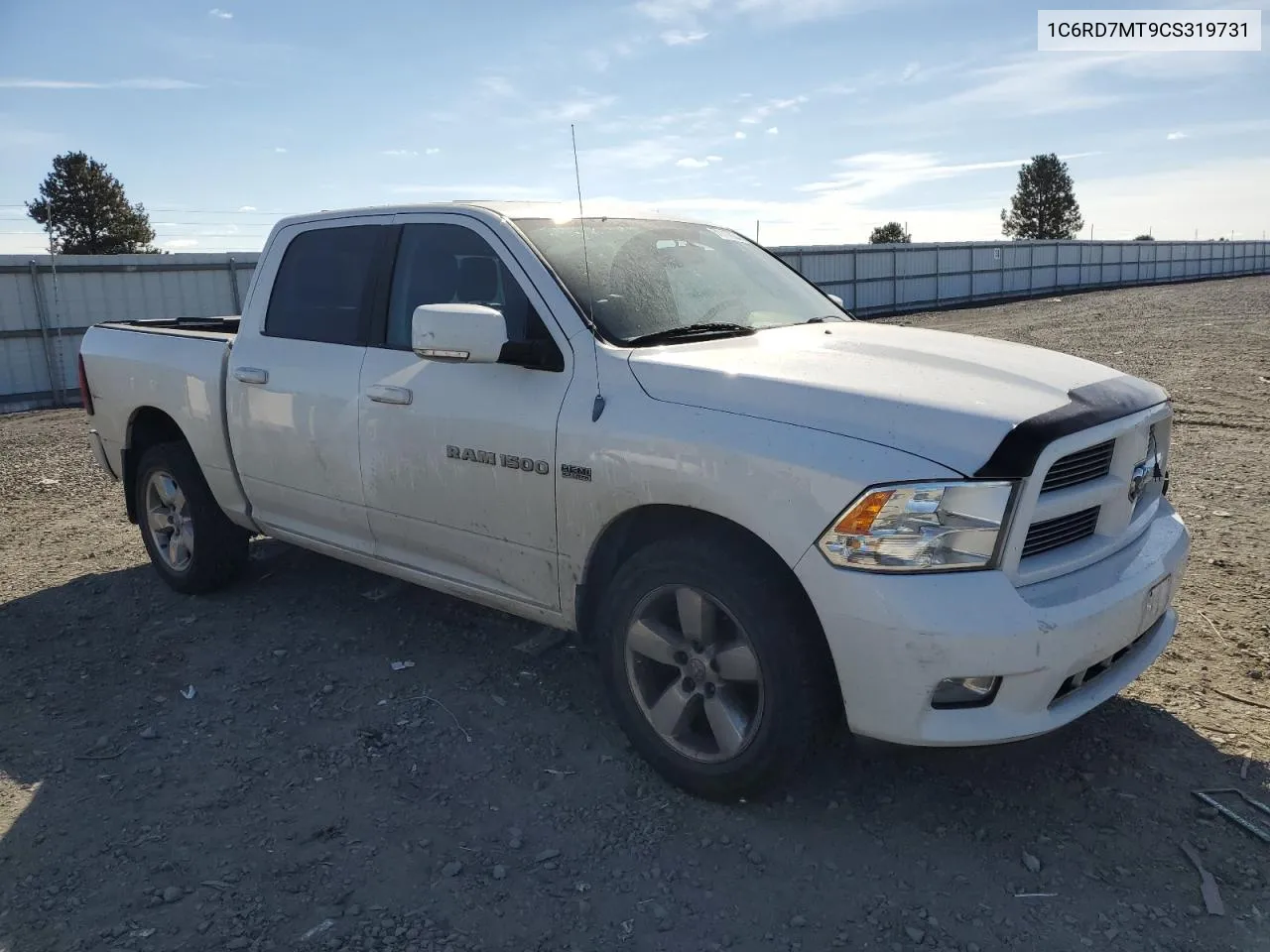 1C6RD7MT9CS319731 2012 Dodge Ram 1500 Sport