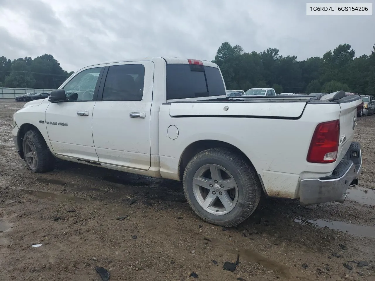 1C6RD7LT6CS154206 2012 Dodge Ram 1500 Slt