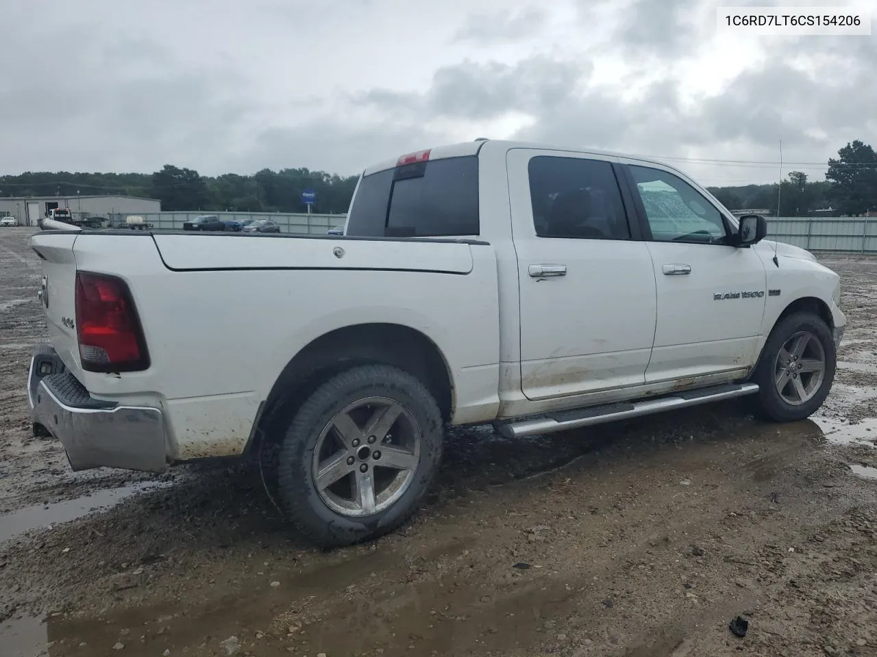 1C6RD7LT6CS154206 2012 Dodge Ram 1500 Slt