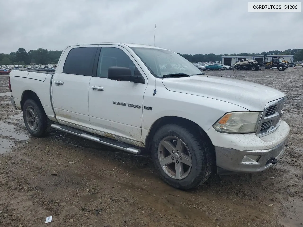 2012 Dodge Ram 1500 Slt VIN: 1C6RD7LT6CS154206 Lot: 71166124