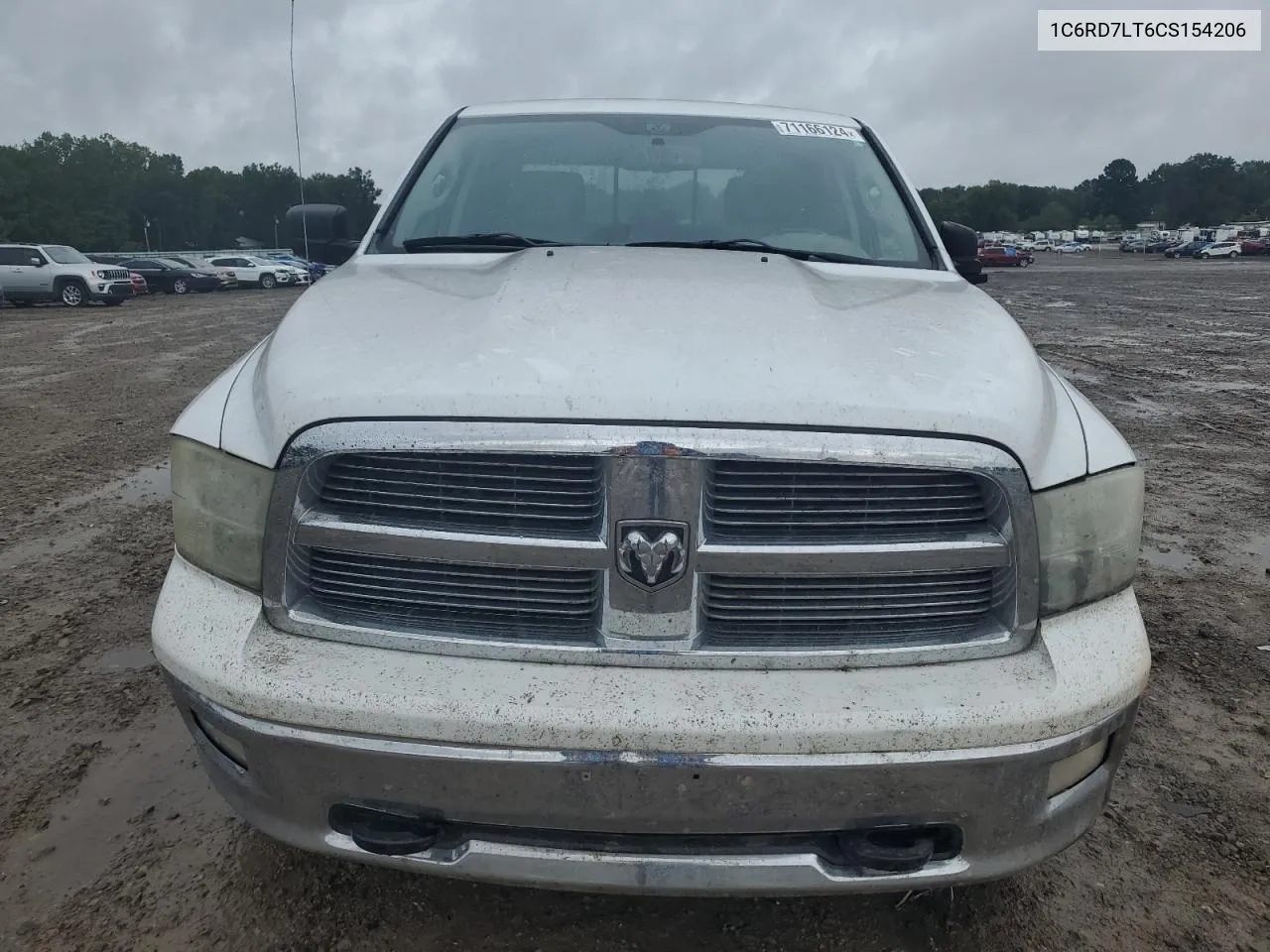 2012 Dodge Ram 1500 Slt VIN: 1C6RD7LT6CS154206 Lot: 71166124