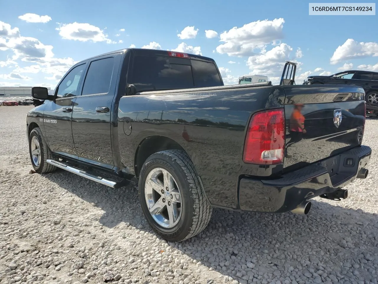 2012 Dodge Ram 1500 Sport VIN: 1C6RD6MT7CS149234 Lot: 71177904