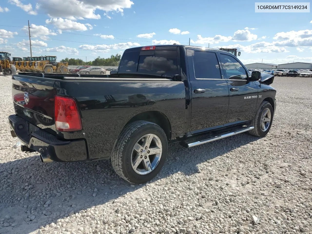 2012 Dodge Ram 1500 Sport VIN: 1C6RD6MT7CS149234 Lot: 71177904