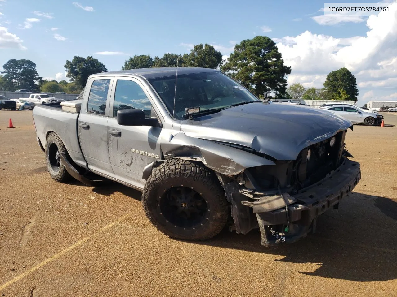 2012 Dodge Ram 1500 St VIN: 1C6RD7FT7CS284751 Lot: 71232994