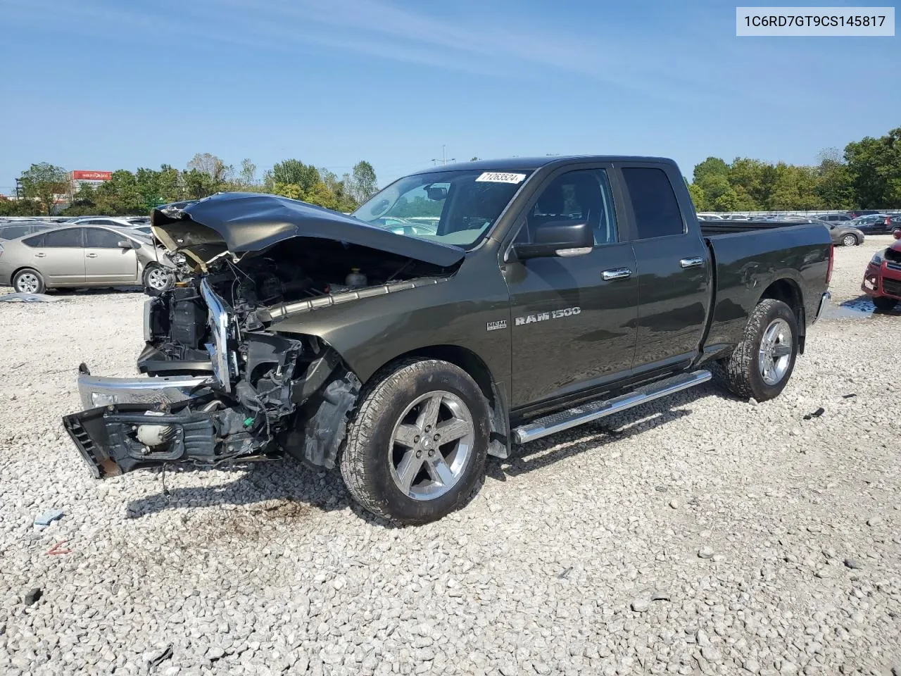 1C6RD7GT9CS145817 2012 Dodge Ram 1500 Slt