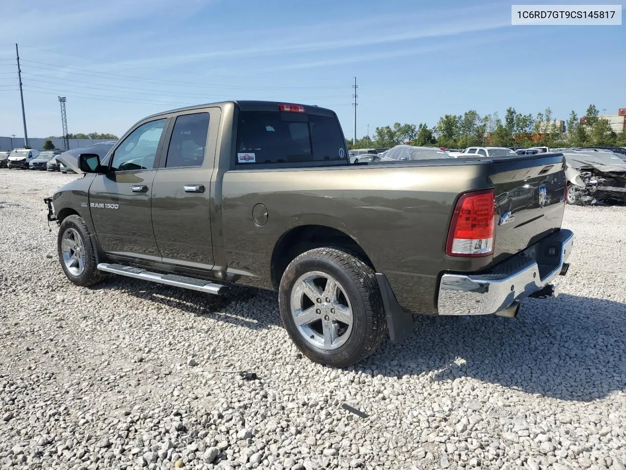 2012 Dodge Ram 1500 Slt VIN: 1C6RD7GT9CS145817 Lot: 71263524