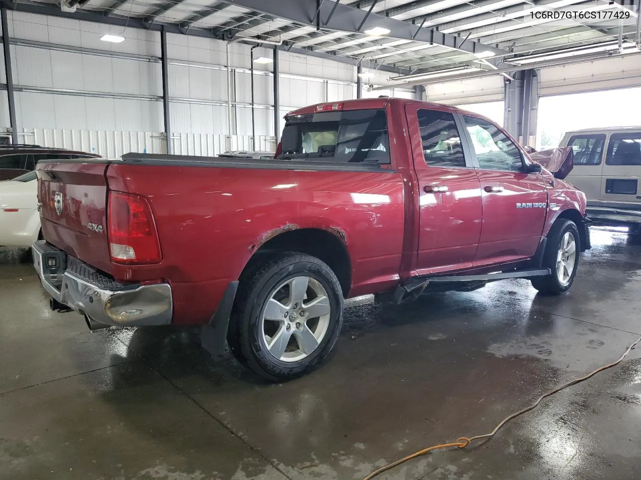 2012 Dodge Ram 1500 Slt VIN: 1C6RD7GT6CS177429 Lot: 71286234