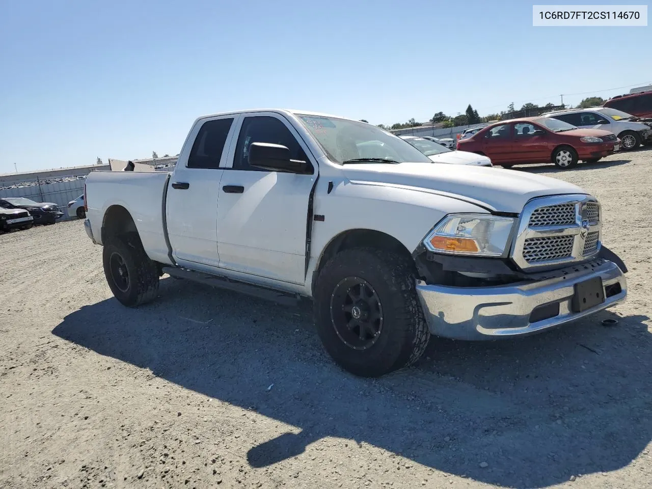 1C6RD7FT2CS114670 2012 Dodge Ram 1500 St