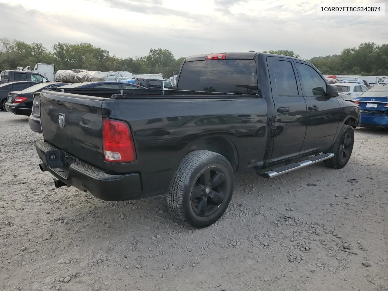 1C6RD7FT8CS340874 2012 Dodge Ram 1500 St