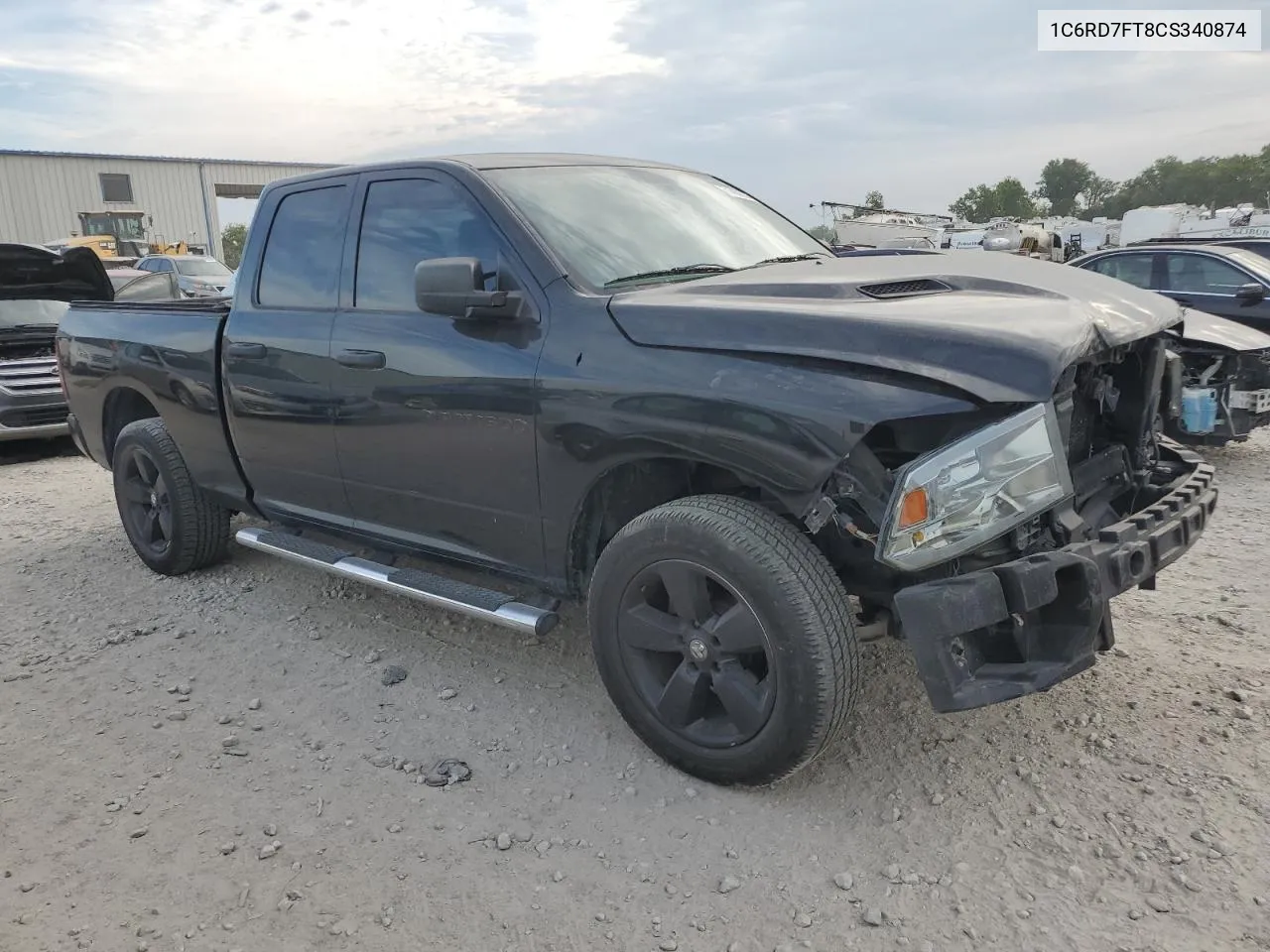 2012 Dodge Ram 1500 St VIN: 1C6RD7FT8CS340874 Lot: 71430534