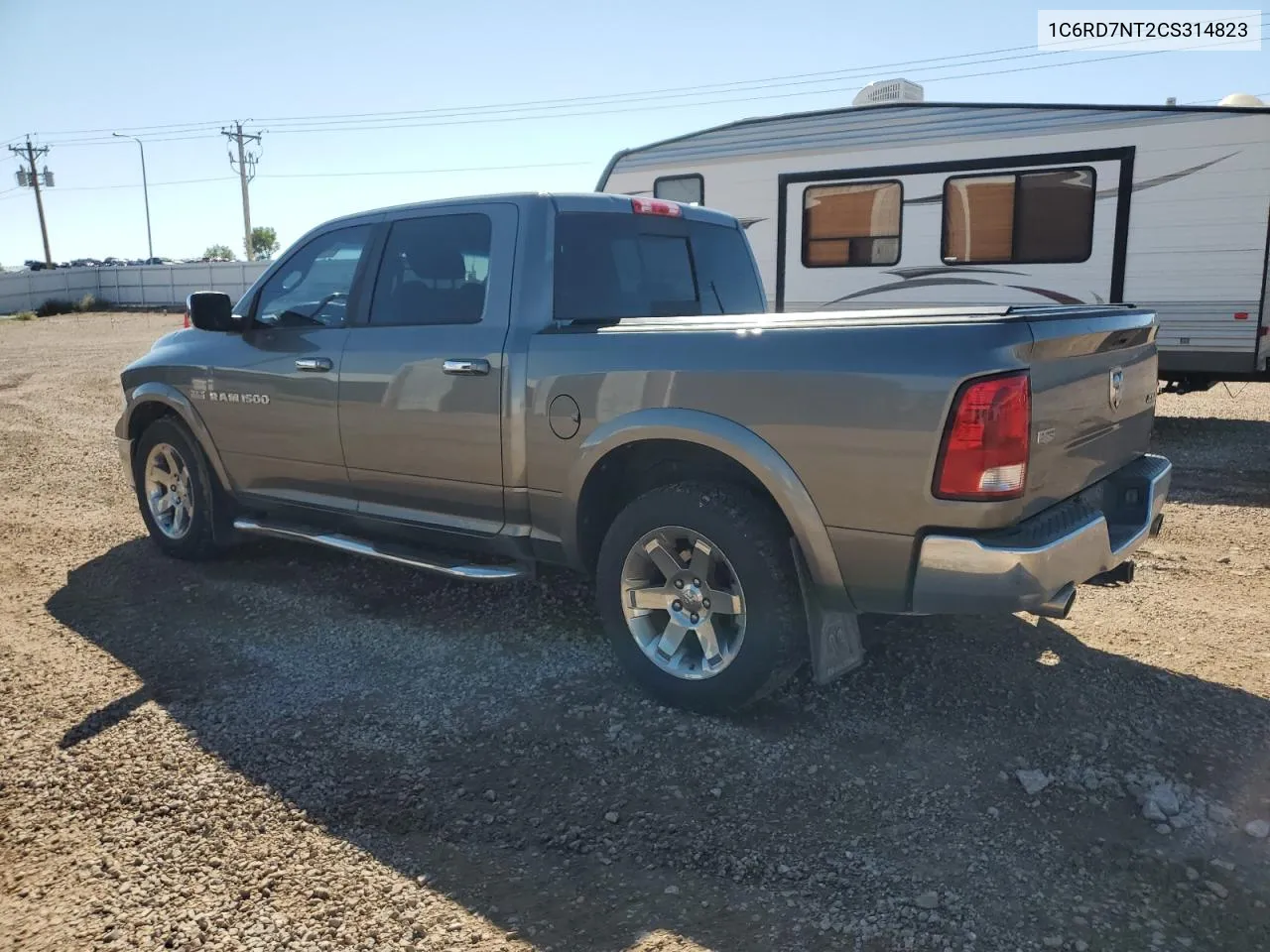 2012 Dodge Ram 1500 Laramie VIN: 1C6RD7NT2CS314823 Lot: 71556734