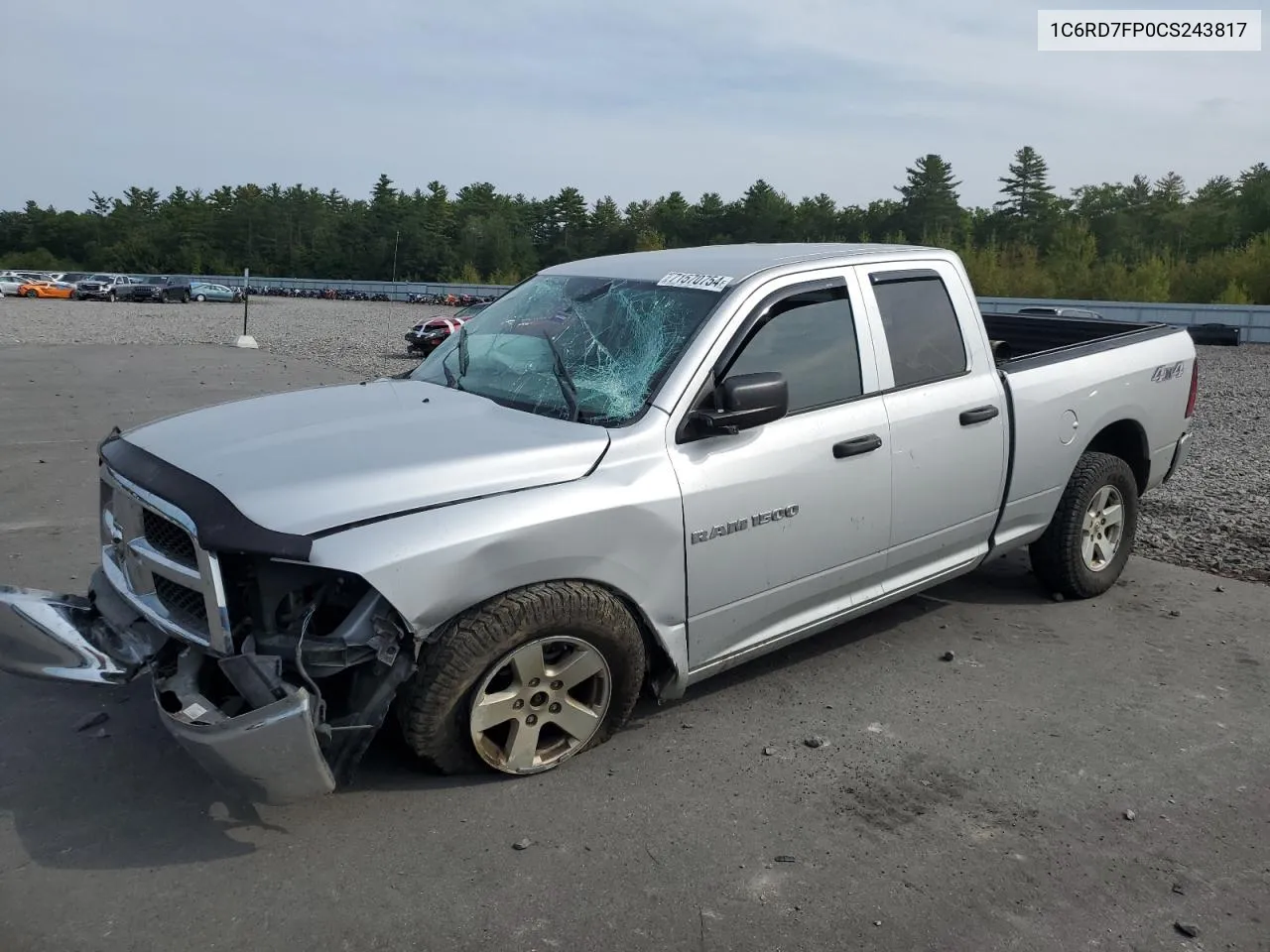 1C6RD7FP0CS243817 2012 Dodge Ram 1500 St