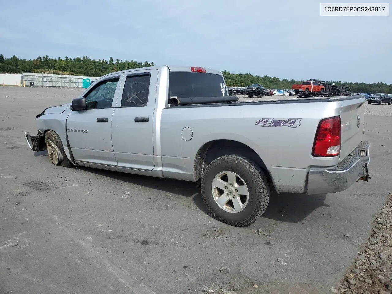 2012 Dodge Ram 1500 St VIN: 1C6RD7FP0CS243817 Lot: 71570754