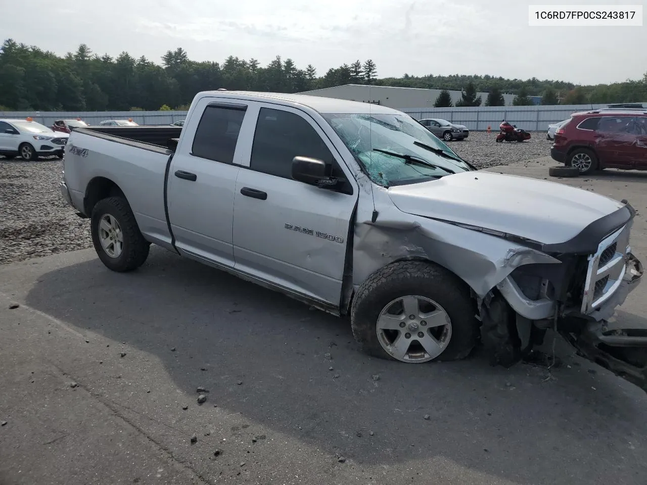 2012 Dodge Ram 1500 St VIN: 1C6RD7FP0CS243817 Lot: 71570754