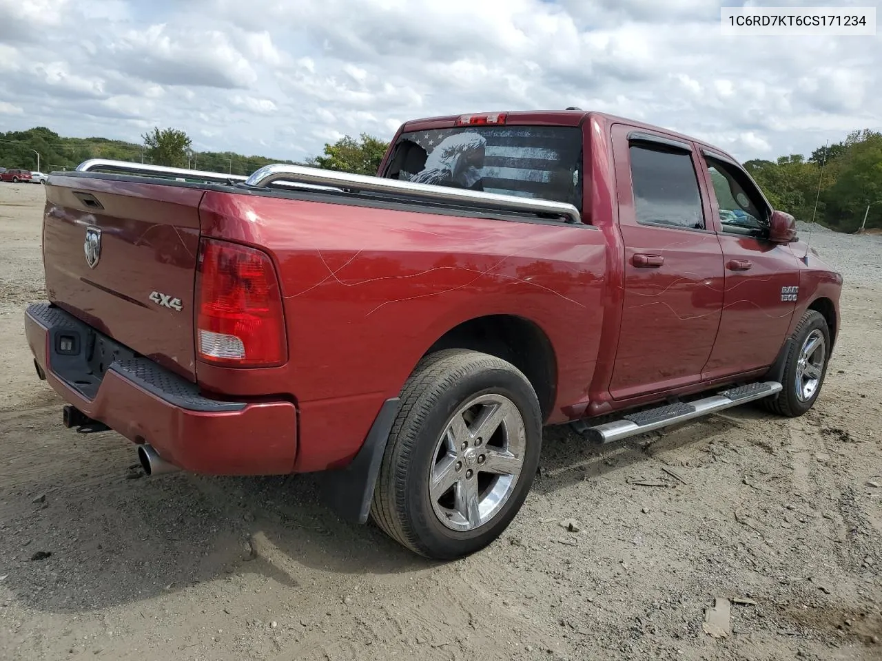 1C6RD7KT6CS171234 2012 Dodge Ram 1500 St