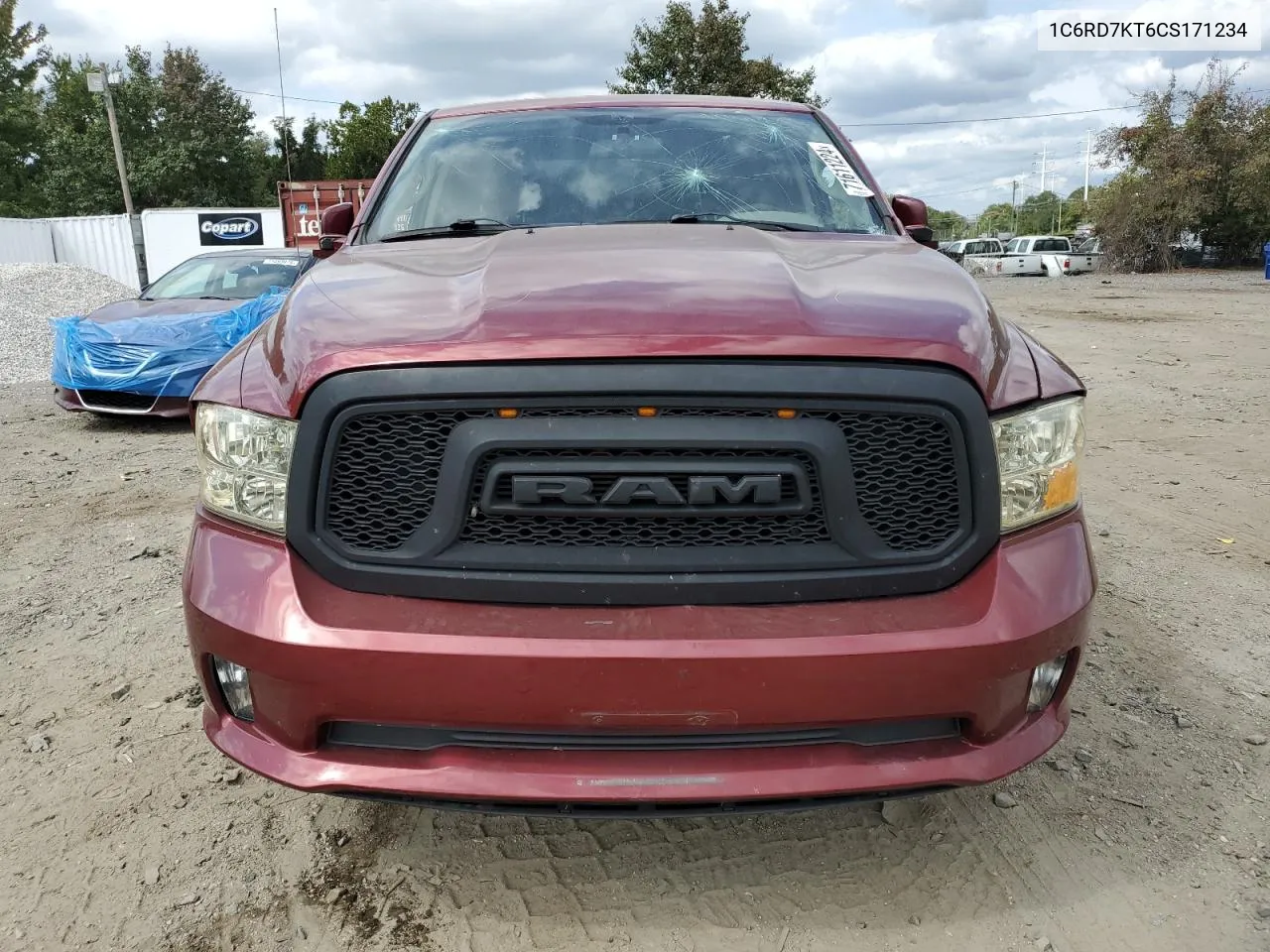 2012 Dodge Ram 1500 St VIN: 1C6RD7KT6CS171234 Lot: 71611224