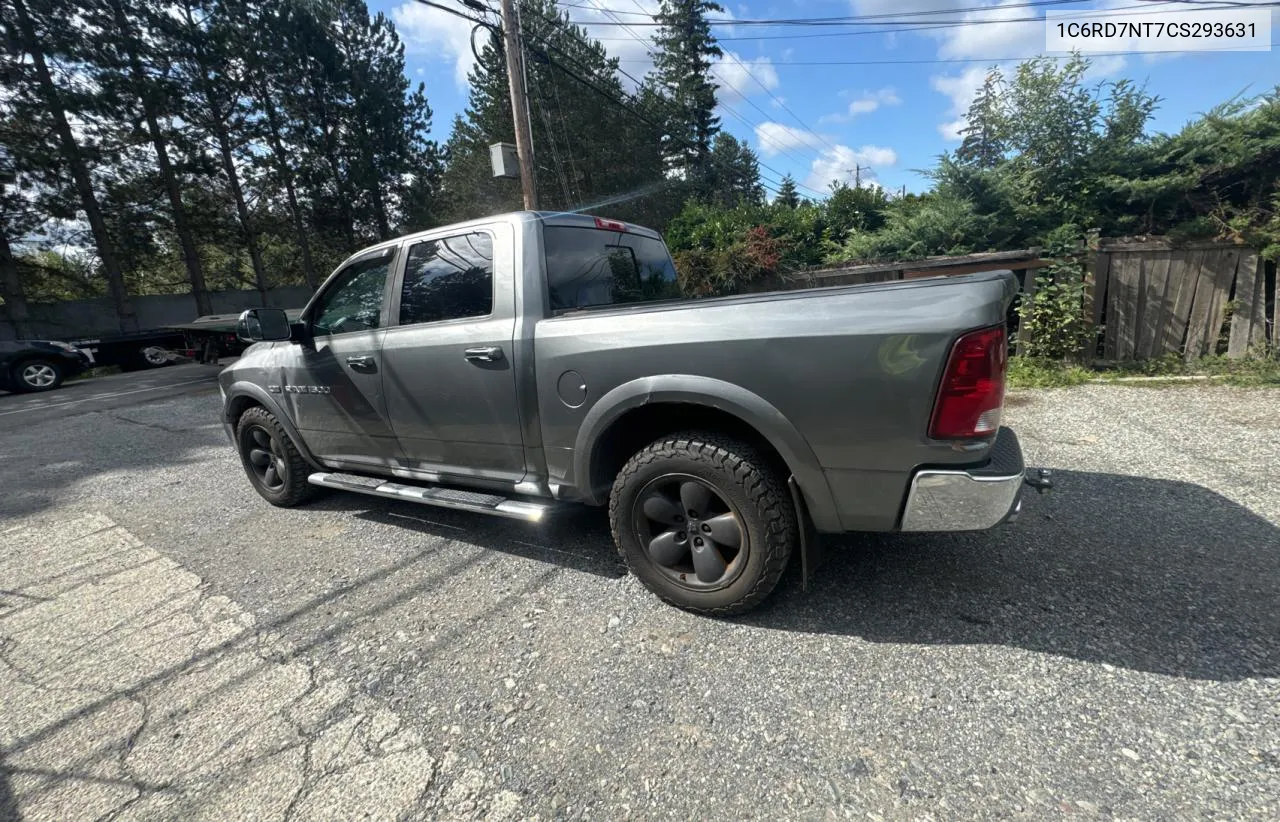 2012 Dodge Ram 1500 Laramie VIN: 1C6RD7NT7CS293631 Lot: 71632354