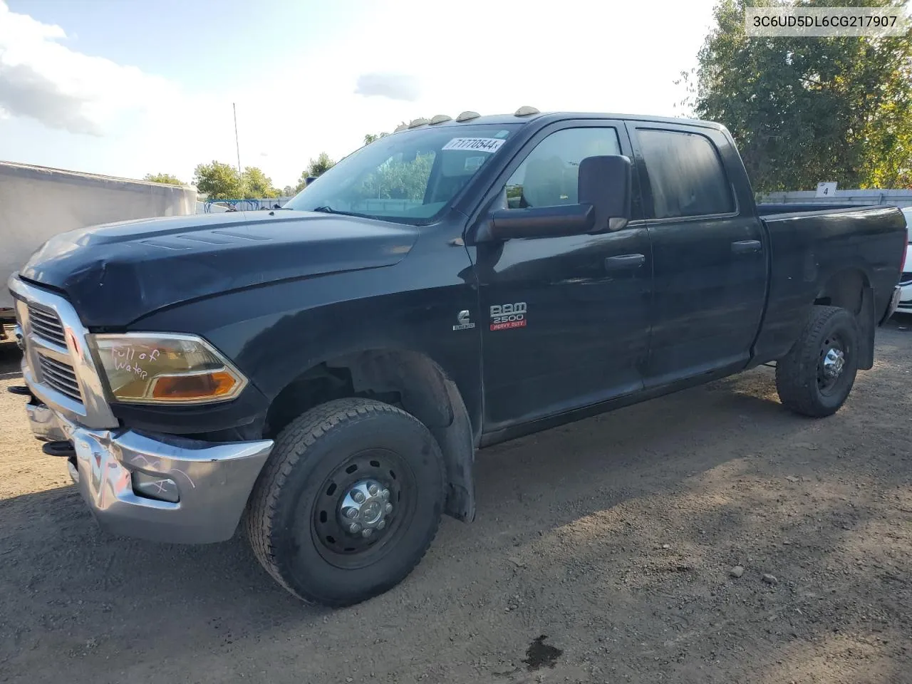 2012 Dodge Ram 2500 Slt VIN: 3C6UD5DL6CG217907 Lot: 71770544