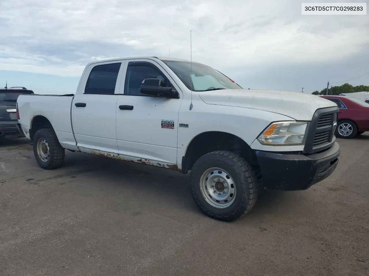 2012 Dodge Ram 2500 St VIN: 3C6TD5CT7CG298283 Lot: 71836914