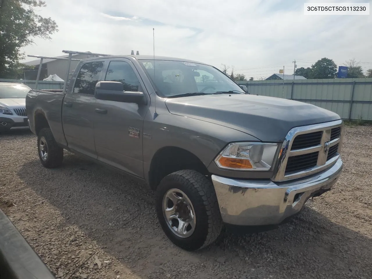 2012 Dodge Ram 2500 St VIN: 3C6TD5CT5CG113230 Lot: 71989214