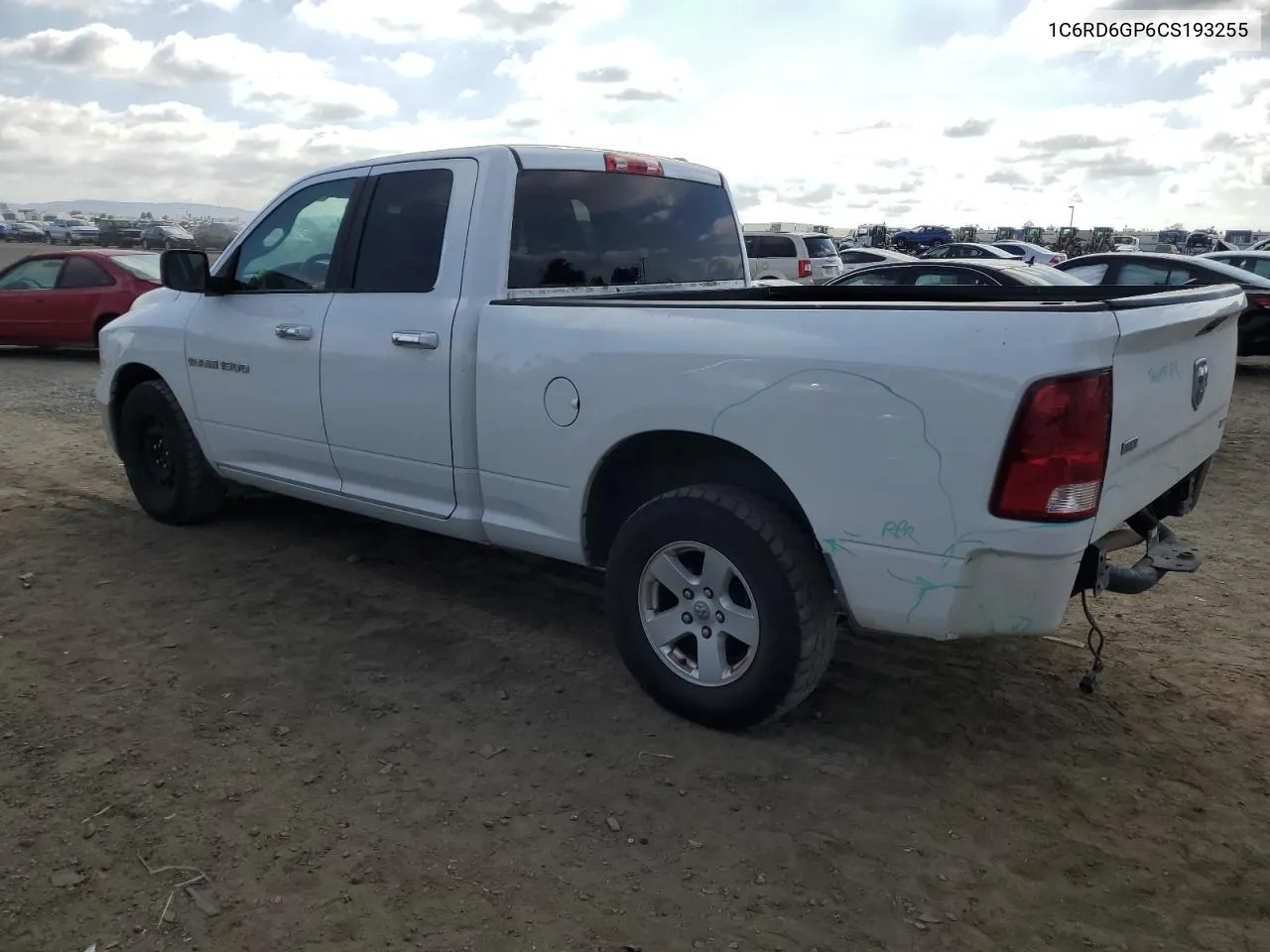 1C6RD6GP6CS193255 2012 Dodge Ram 1500 Slt