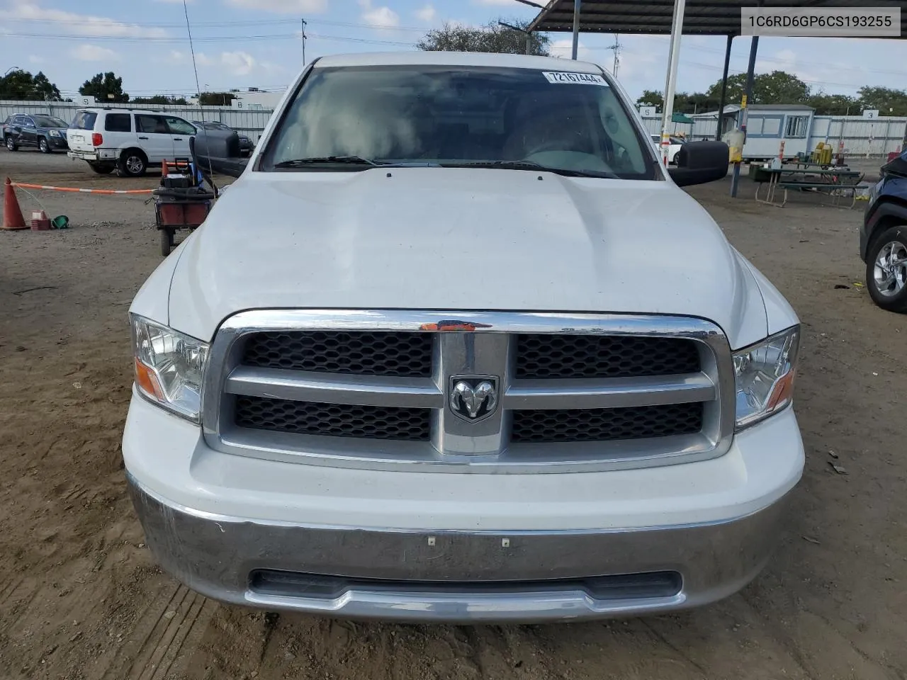 1C6RD6GP6CS193255 2012 Dodge Ram 1500 Slt